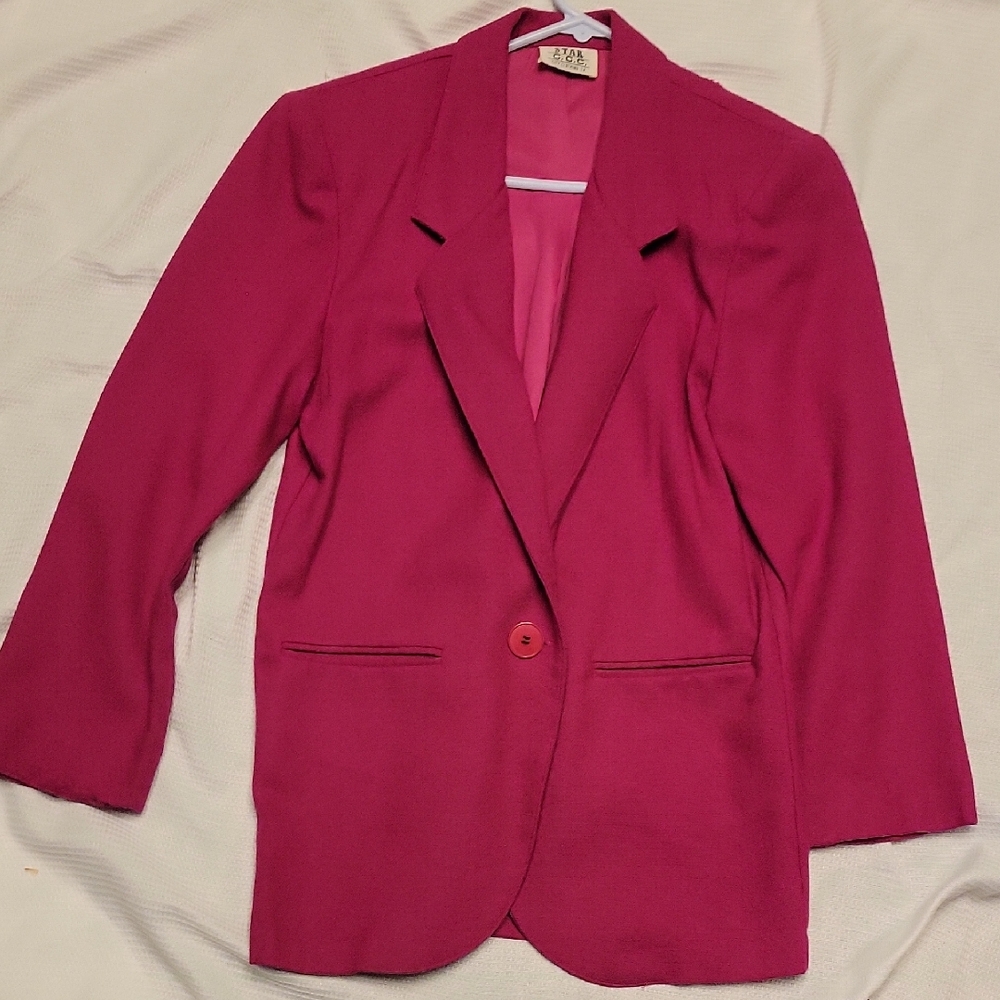 Women's Vintage Pink Blazer